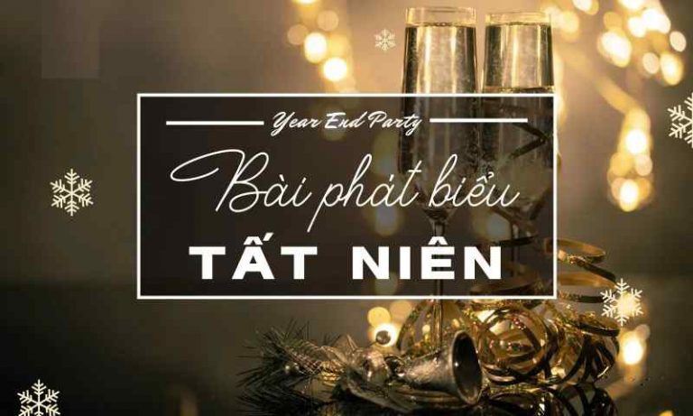 Bài phát biểu tất niên xóm