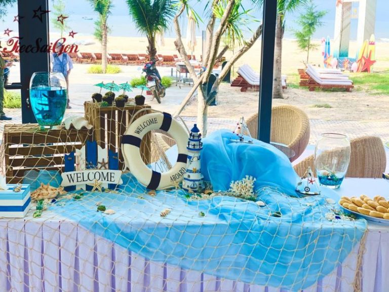 Dịch vụ đặt tiệc đầy tháng tại nhà