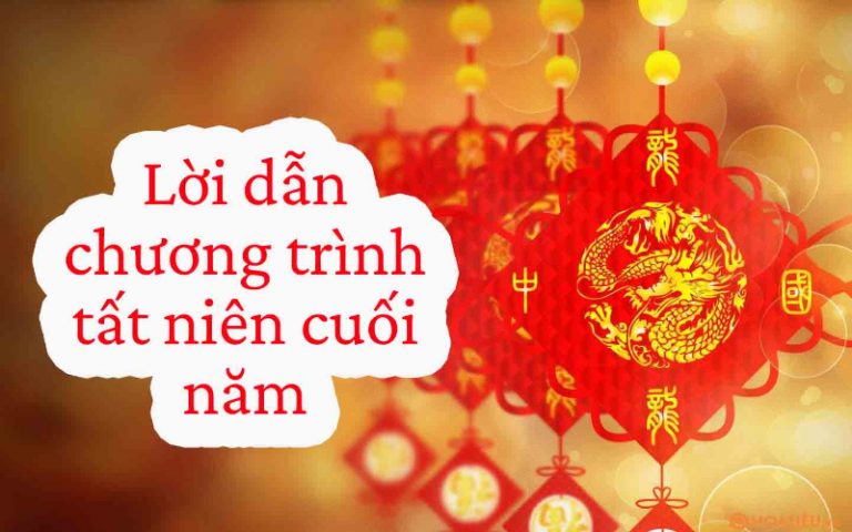 lời dẫn chương trình tất niên mừng năm mới