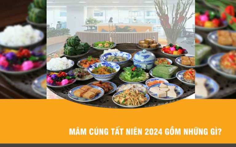 Mâm cúng tất niên gồm những gì