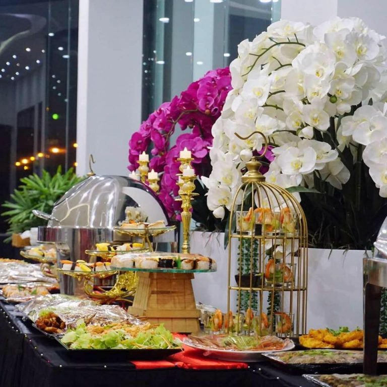 tổ chức tiệc buffet tại nhà