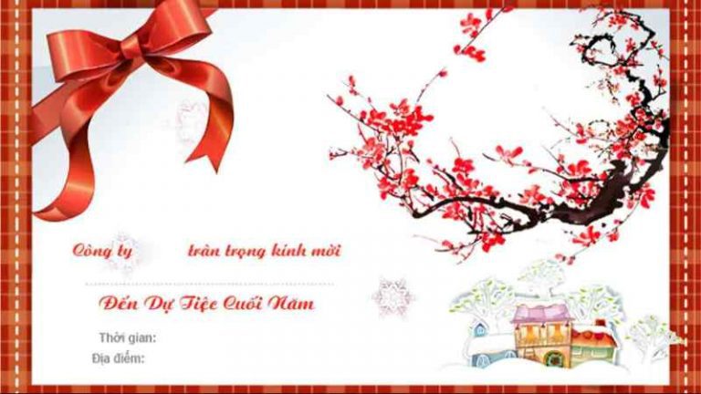 Viết thư mời tất niên